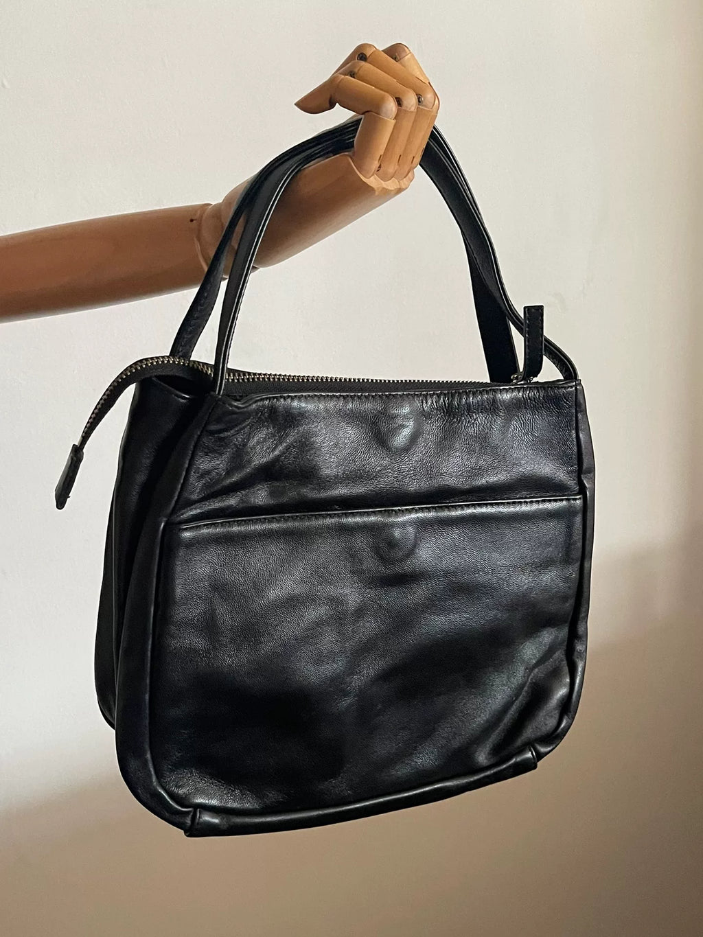 Yohji Yamamoto Leather Tote Bag