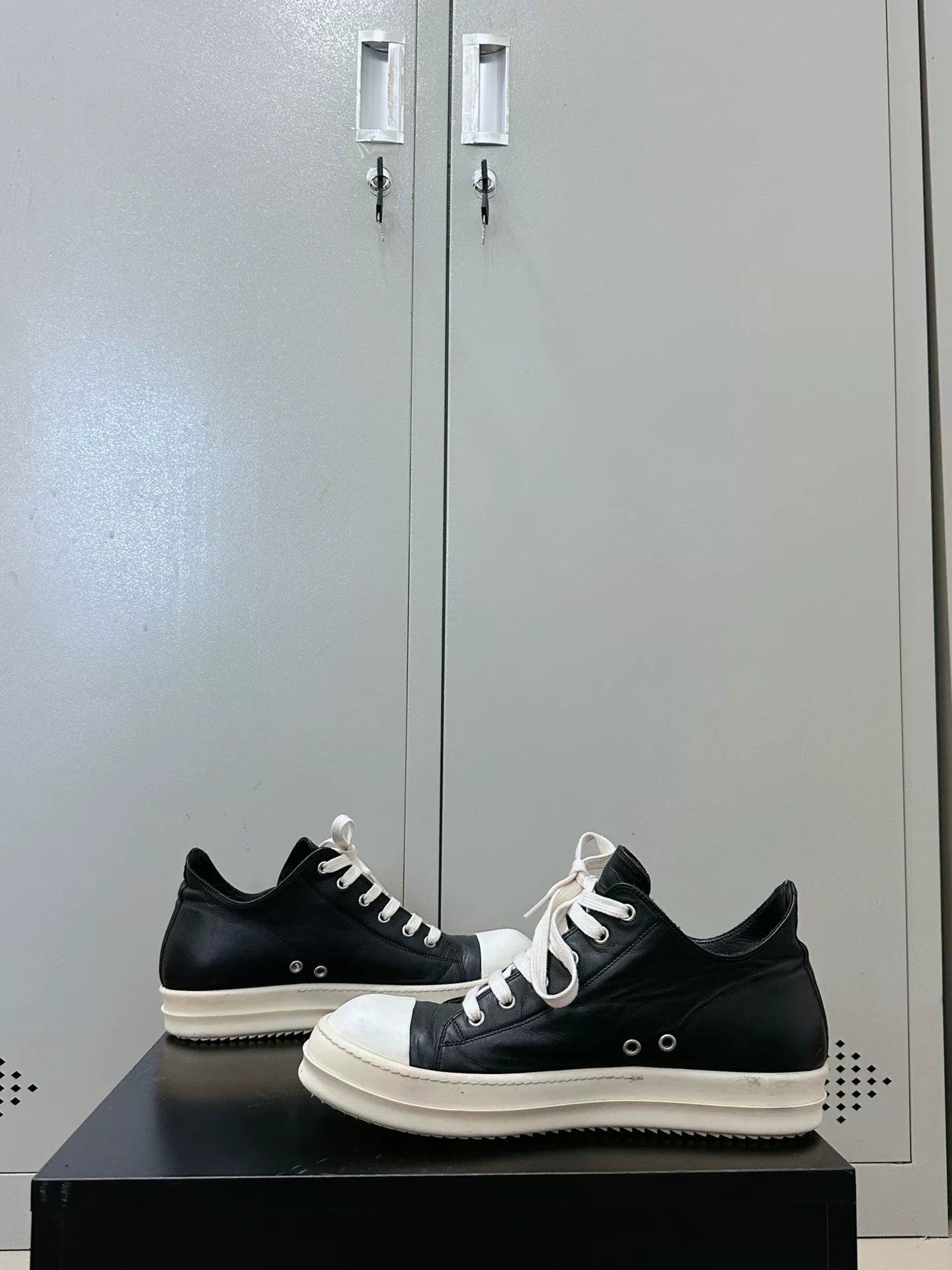 Buy Rick Owens Hollywood Low 'Black Milk'