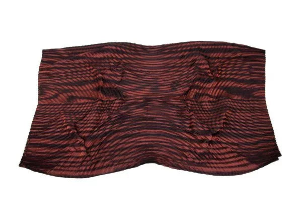 Issey Miyake Vintage Red Pleated Dress